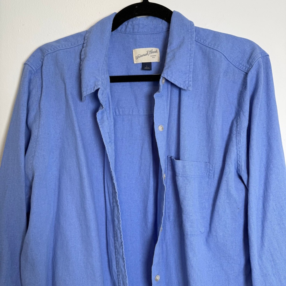 Universal Thread Relaxed Fit Button Down Shirt Bl… - image 6